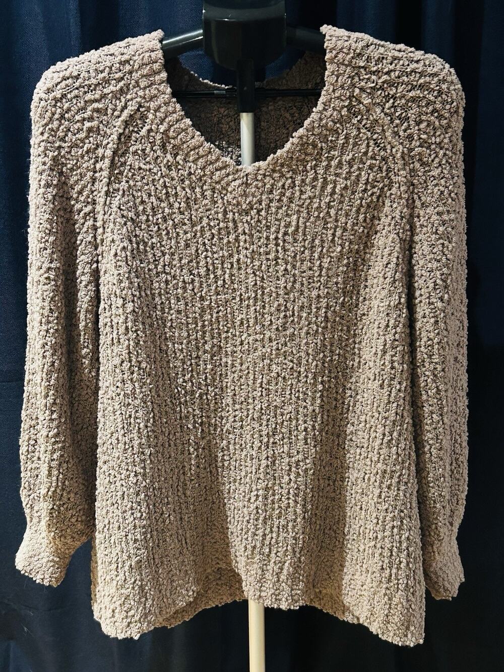 Tan Knit Sweater Women's size L